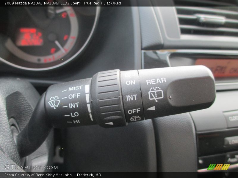 Controls of 2009 MAZDA3 MAZDASPEED3 Sport