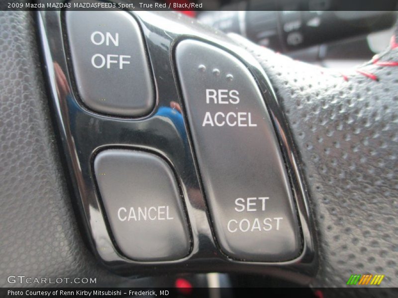 Controls of 2009 MAZDA3 MAZDASPEED3 Sport