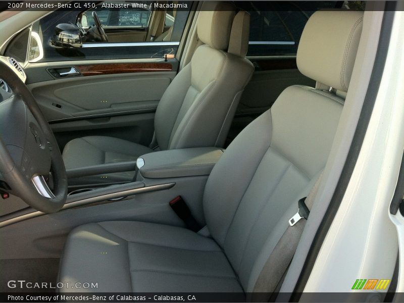 Alabaster White / Macadamia 2007 Mercedes-Benz GL 450