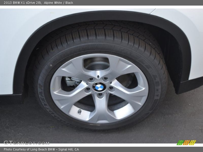 Alpine White / Black 2013 BMW X1 sDrive 28i