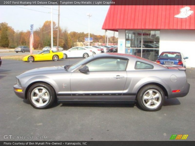 Tungsten Grey Metallic / Light Graphite 2007 Ford Mustang V6 Deluxe Coupe