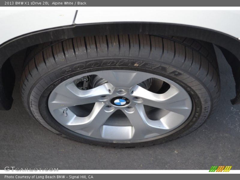 Alpine White / Black 2013 BMW X1 sDrive 28i