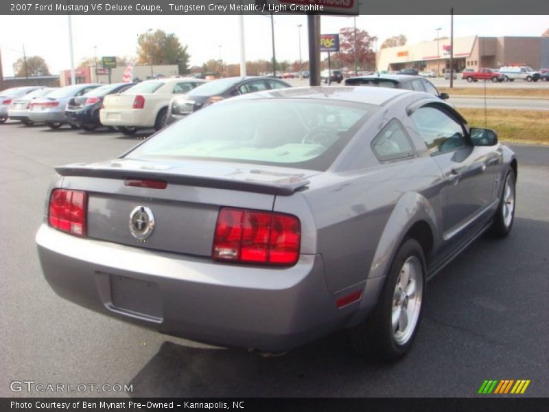Tungsten Grey Metallic / Light Graphite 2007 Ford Mustang V6 Deluxe Coupe