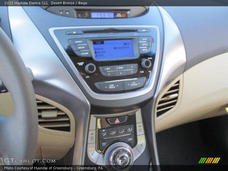 Desert Bronze / Beige 2013 Hyundai Elantra GLS