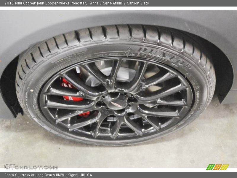 White Silver Metallic / Carbon Black 2013 Mini Cooper John Cooper Works Roadster