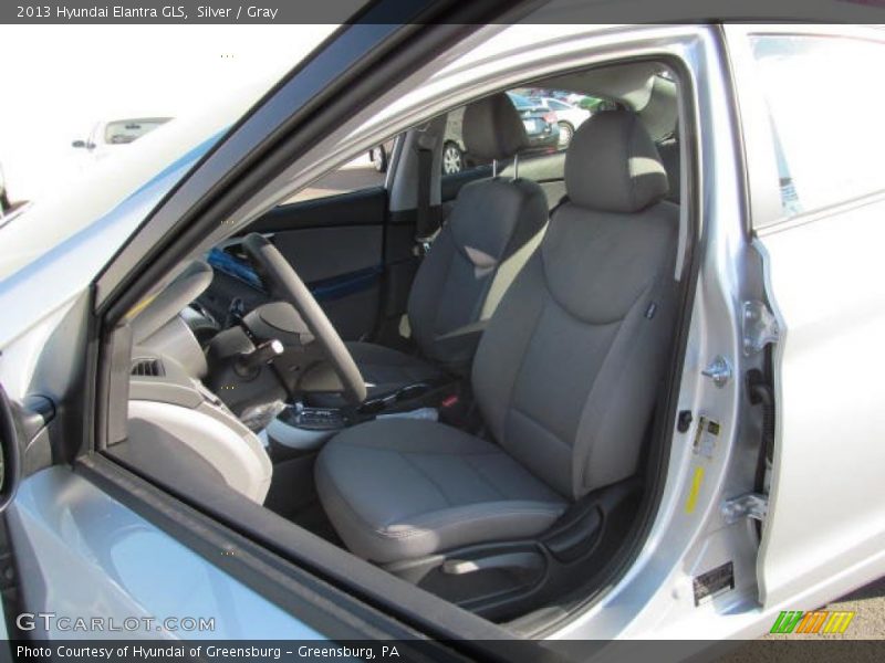 Silver / Gray 2013 Hyundai Elantra GLS