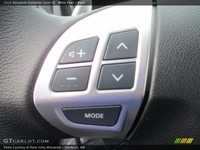 Controls of 2013 Outlander Sport SE