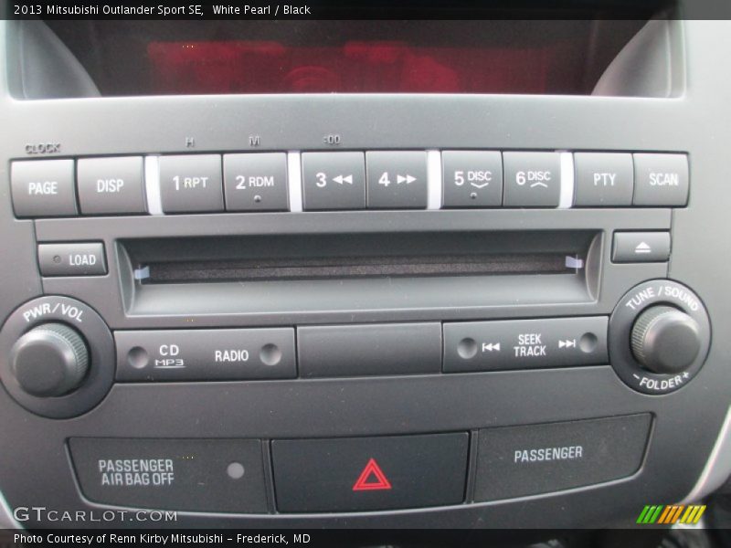 Audio System of 2013 Outlander Sport SE