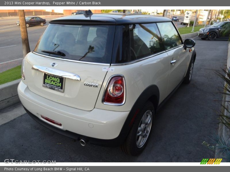 Pepper White / Carbon Black 2013 Mini Cooper Hardtop