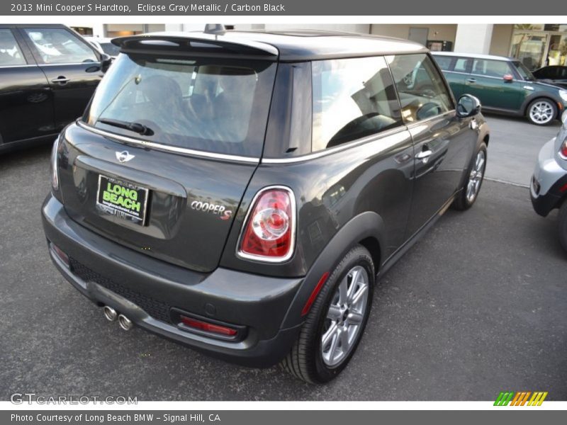 Eclipse Gray Metallic / Carbon Black 2013 Mini Cooper S Hardtop