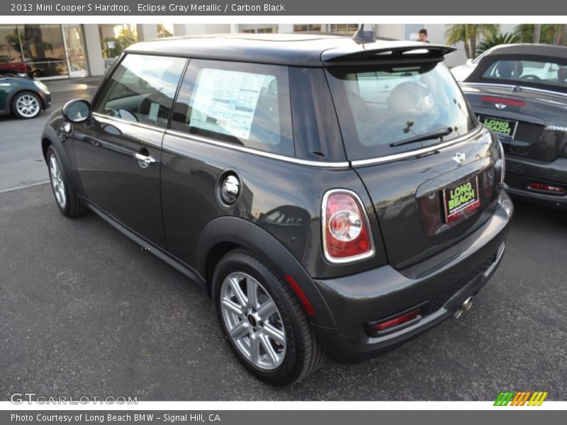 Eclipse Gray Metallic / Carbon Black 2013 Mini Cooper S Hardtop
