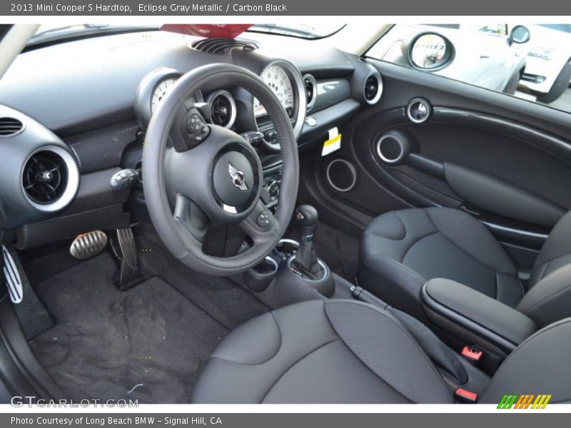 Eclipse Gray Metallic / Carbon Black 2013 Mini Cooper S Hardtop
