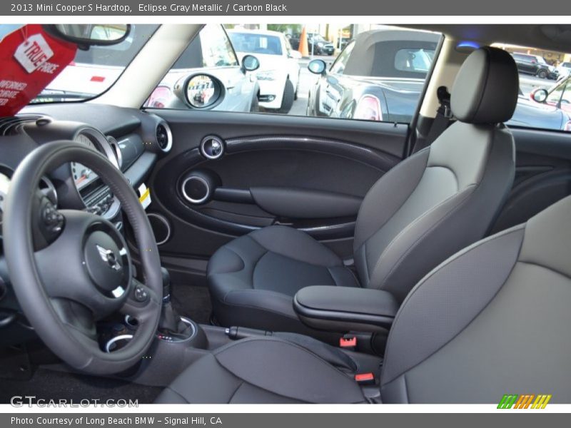 Eclipse Gray Metallic / Carbon Black 2013 Mini Cooper S Hardtop
