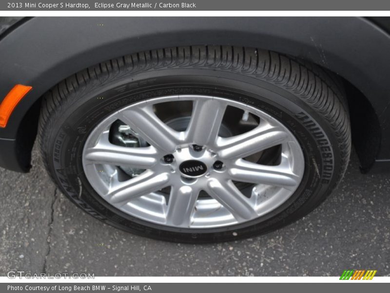 Eclipse Gray Metallic / Carbon Black 2013 Mini Cooper S Hardtop