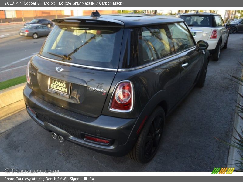 Eclipse Gray Metallic / Carbon Black 2013 Mini Cooper S Hardtop