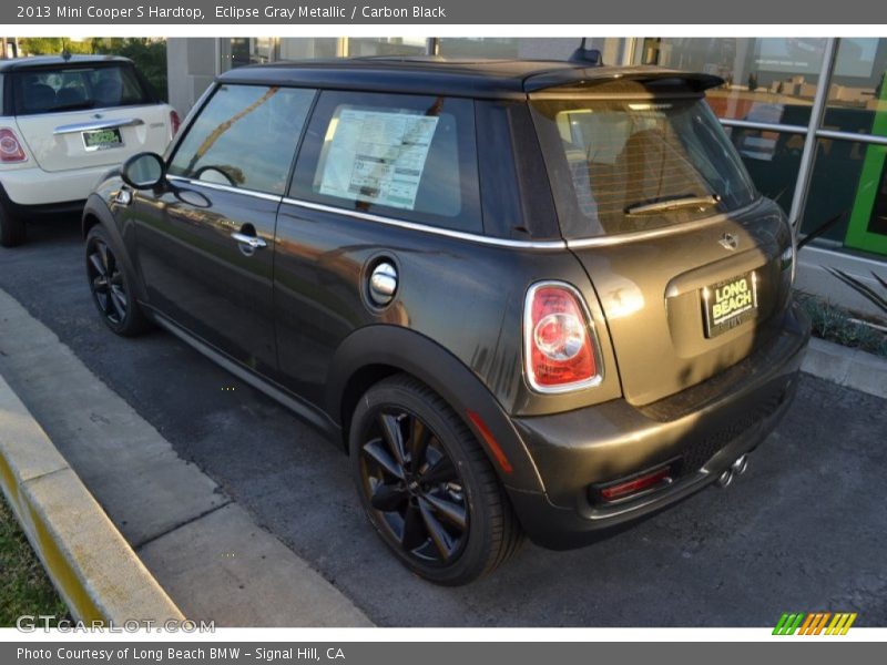 Eclipse Gray Metallic / Carbon Black 2013 Mini Cooper S Hardtop