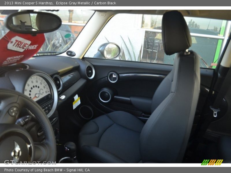 Eclipse Gray Metallic / Carbon Black 2013 Mini Cooper S Hardtop