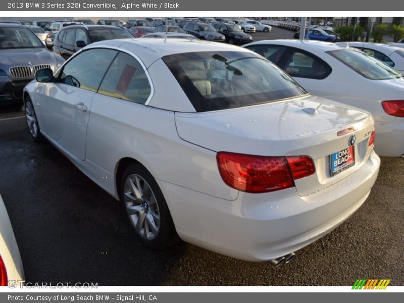 Alpine White / Black 2013 BMW 3 Series 328i Convertible