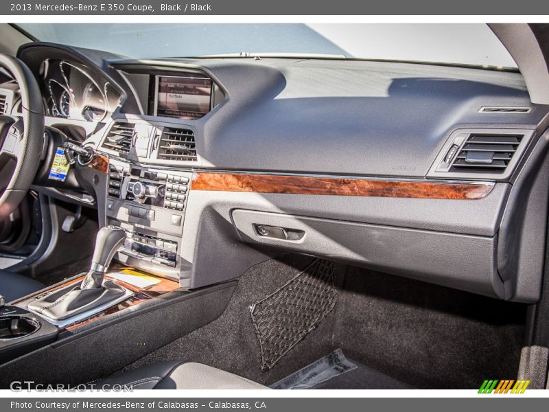 Black / Black 2013 Mercedes-Benz E 350 Coupe