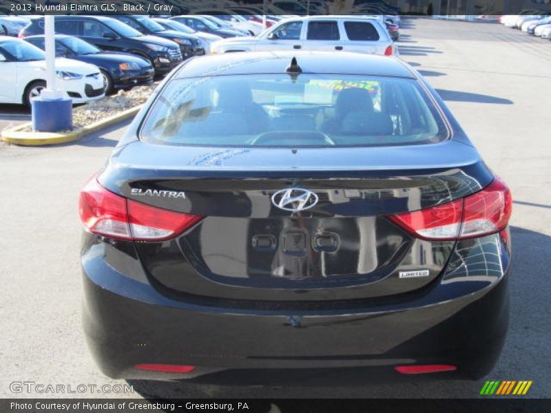 Black / Gray 2013 Hyundai Elantra GLS