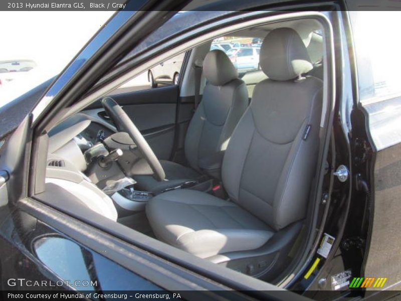 Black / Gray 2013 Hyundai Elantra GLS