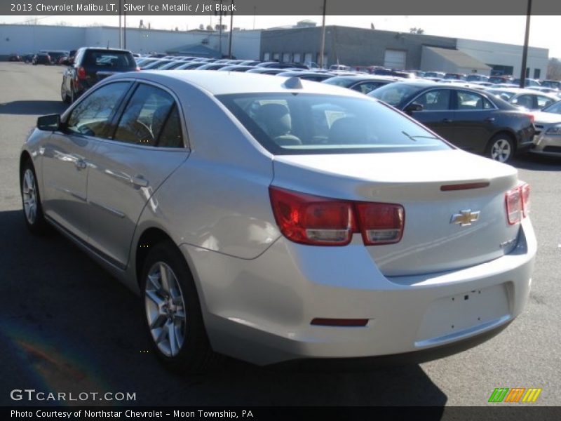 Silver Ice Metallic / Jet Black 2013 Chevrolet Malibu LT