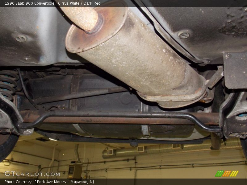 Undercarriage of 1990 900 Convertible