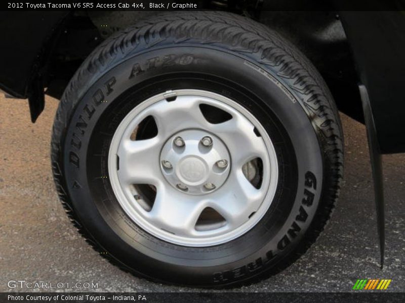 Black / Graphite 2012 Toyota Tacoma V6 SR5 Access Cab 4x4