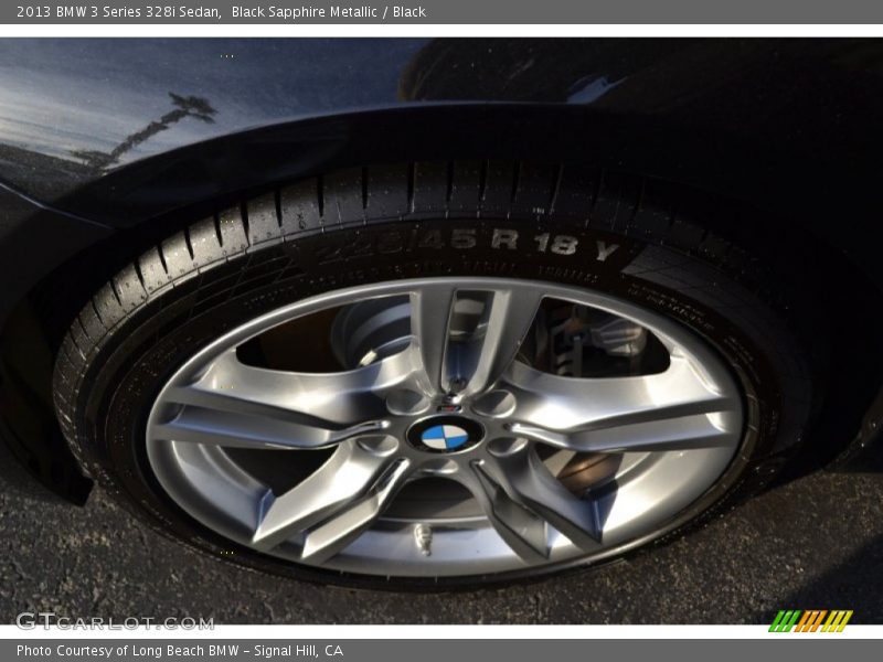 Black Sapphire Metallic / Black 2013 BMW 3 Series 328i Sedan