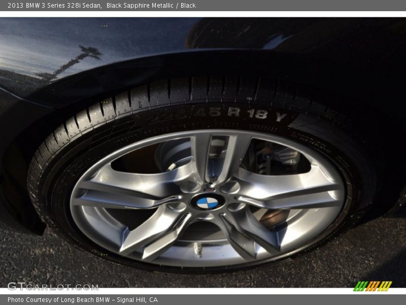 Black Sapphire Metallic / Black 2013 BMW 3 Series 328i Sedan