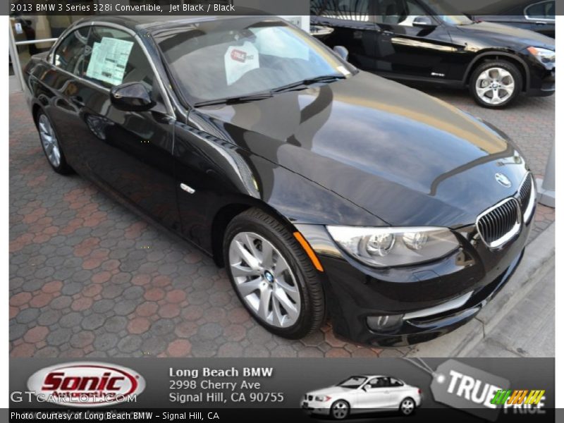 Jet Black / Black 2013 BMW 3 Series 328i Convertible