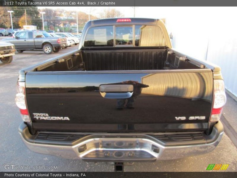 Black / Graphite 2012 Toyota Tacoma V6 SR5 Access Cab 4x4
