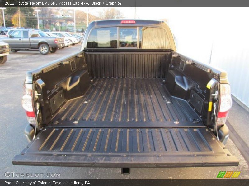 Black / Graphite 2012 Toyota Tacoma V6 SR5 Access Cab 4x4