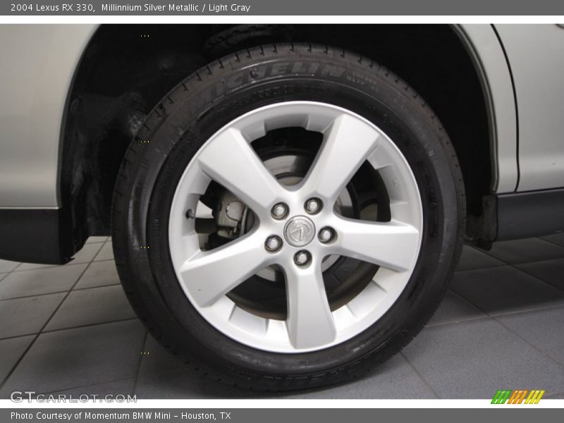 Millinnium Silver Metallic / Light Gray 2004 Lexus RX 330
