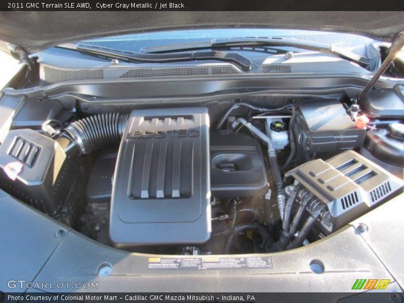 Cyber Gray Metallic / Jet Black 2011 GMC Terrain SLE AWD