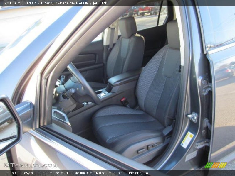 Cyber Gray Metallic / Jet Black 2011 GMC Terrain SLE AWD