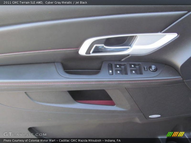 Cyber Gray Metallic / Jet Black 2011 GMC Terrain SLE AWD