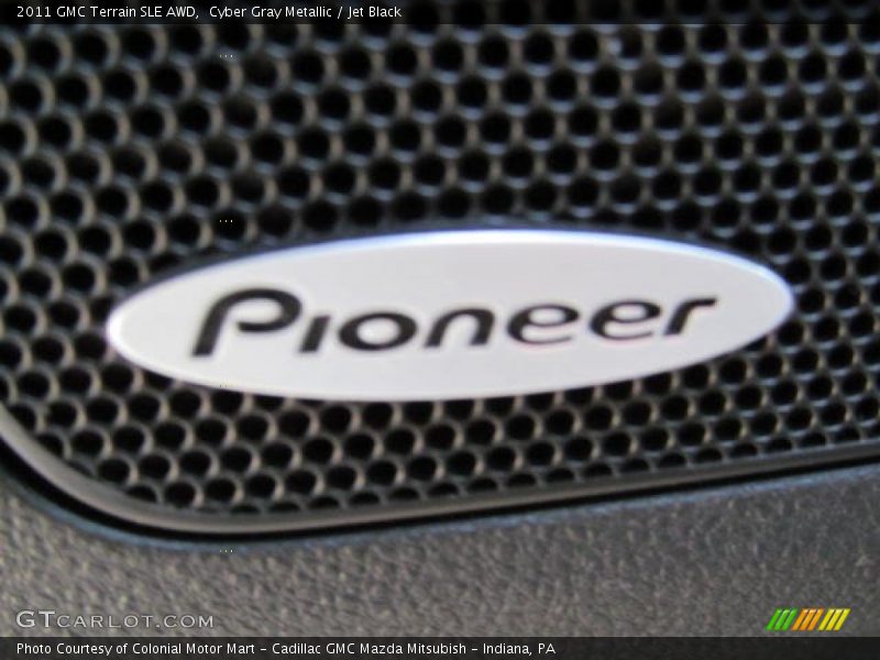 Cyber Gray Metallic / Jet Black 2011 GMC Terrain SLE AWD