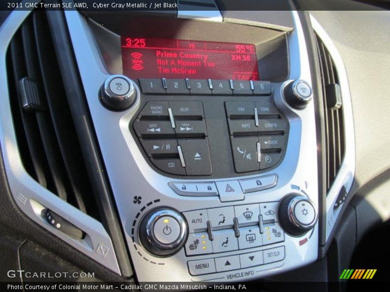 Cyber Gray Metallic / Jet Black 2011 GMC Terrain SLE AWD