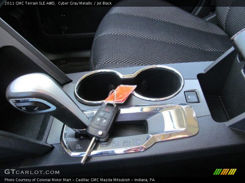 Cyber Gray Metallic / Jet Black 2011 GMC Terrain SLE AWD