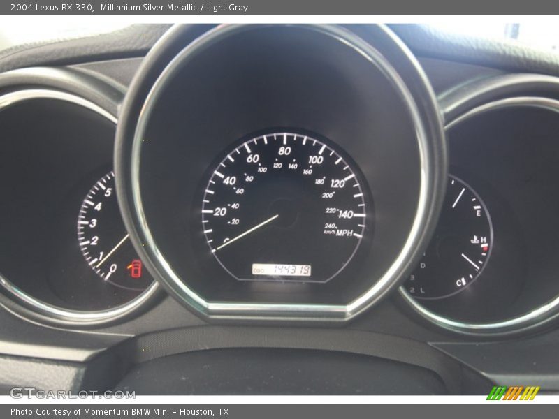 Millinnium Silver Metallic / Light Gray 2004 Lexus RX 330