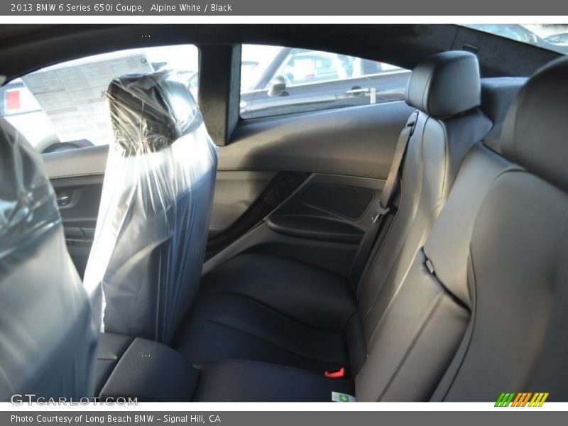 Alpine White / Black 2013 BMW 6 Series 650i Coupe
