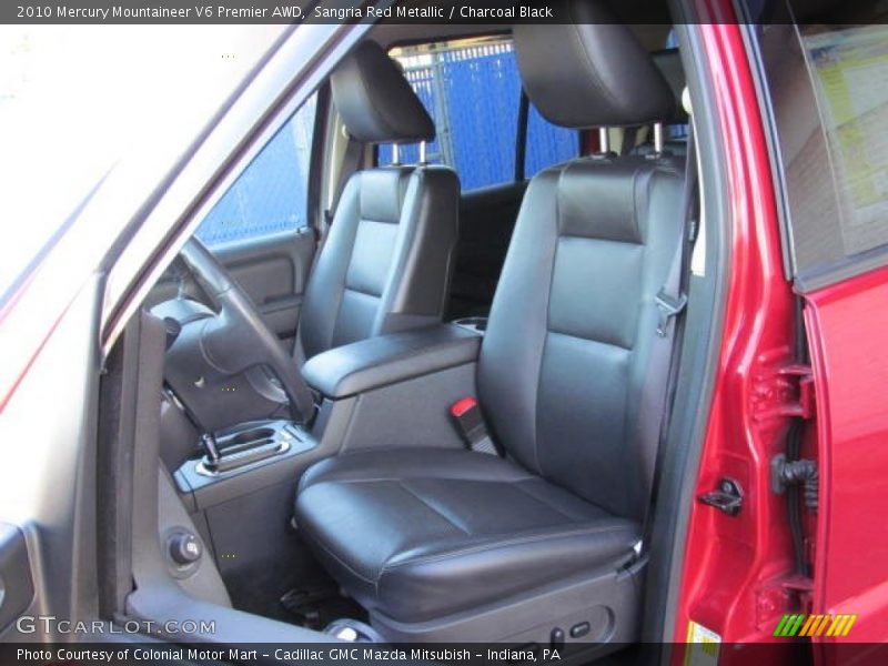 Front Seat of 2010 Mountaineer V6 Premier AWD