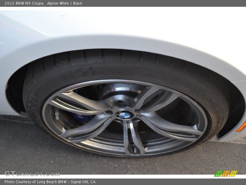 Alpine White / Black 2013 BMW M6 Coupe