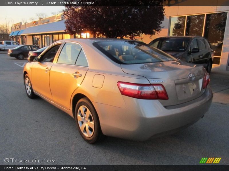 Desert Sand Metallic / Bisque 2009 Toyota Camry LE