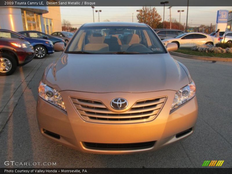 Desert Sand Metallic / Bisque 2009 Toyota Camry LE