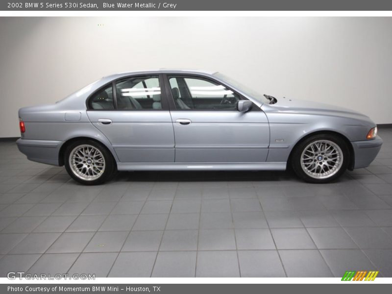 Blue Water Metallic / Grey 2002 BMW 5 Series 530i Sedan