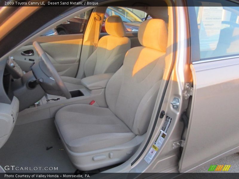 Desert Sand Metallic / Bisque 2009 Toyota Camry LE