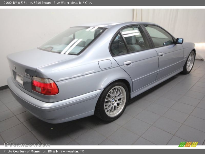 Blue Water Metallic / Grey 2002 BMW 5 Series 530i Sedan