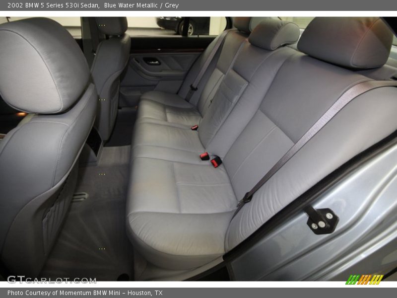 Blue Water Metallic / Grey 2002 BMW 5 Series 530i Sedan
